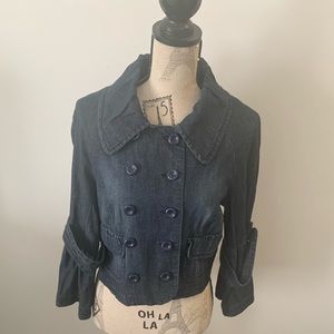 Dark denim jacket